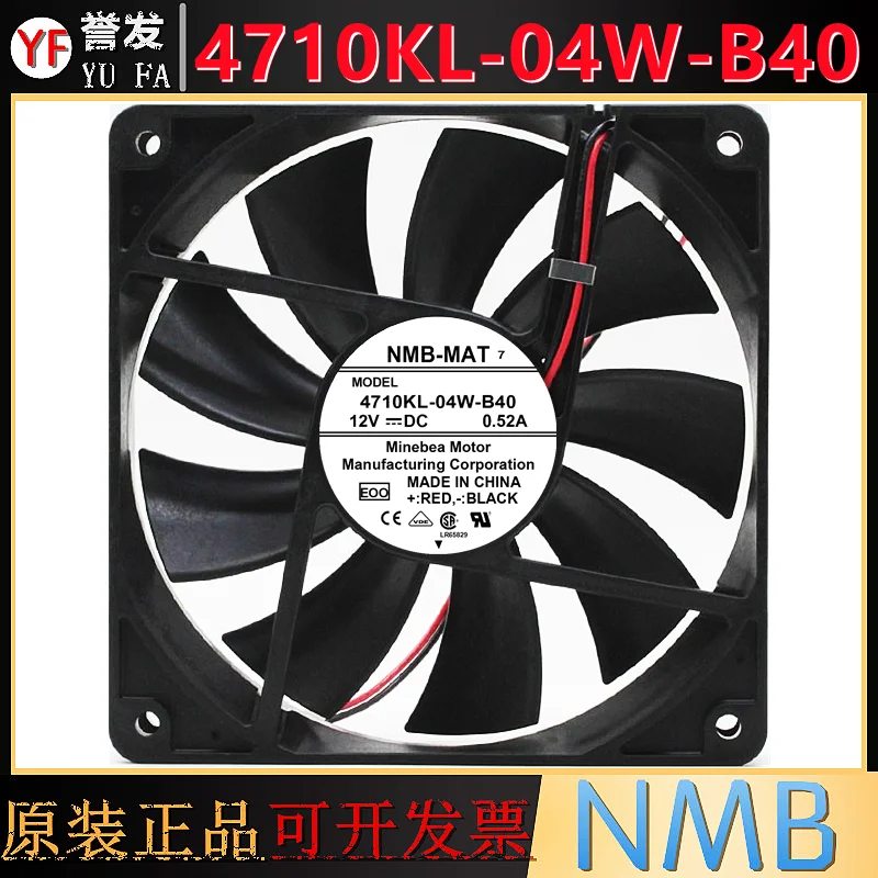 

НОВЫЙ ОРИГИНАЛЬНЫЙ 4710KL-04W-B40 0,52A 12 В 12025 120x120x25 мм Охлаждающий ВЕНТИЛЯТОР РАДИАТОР