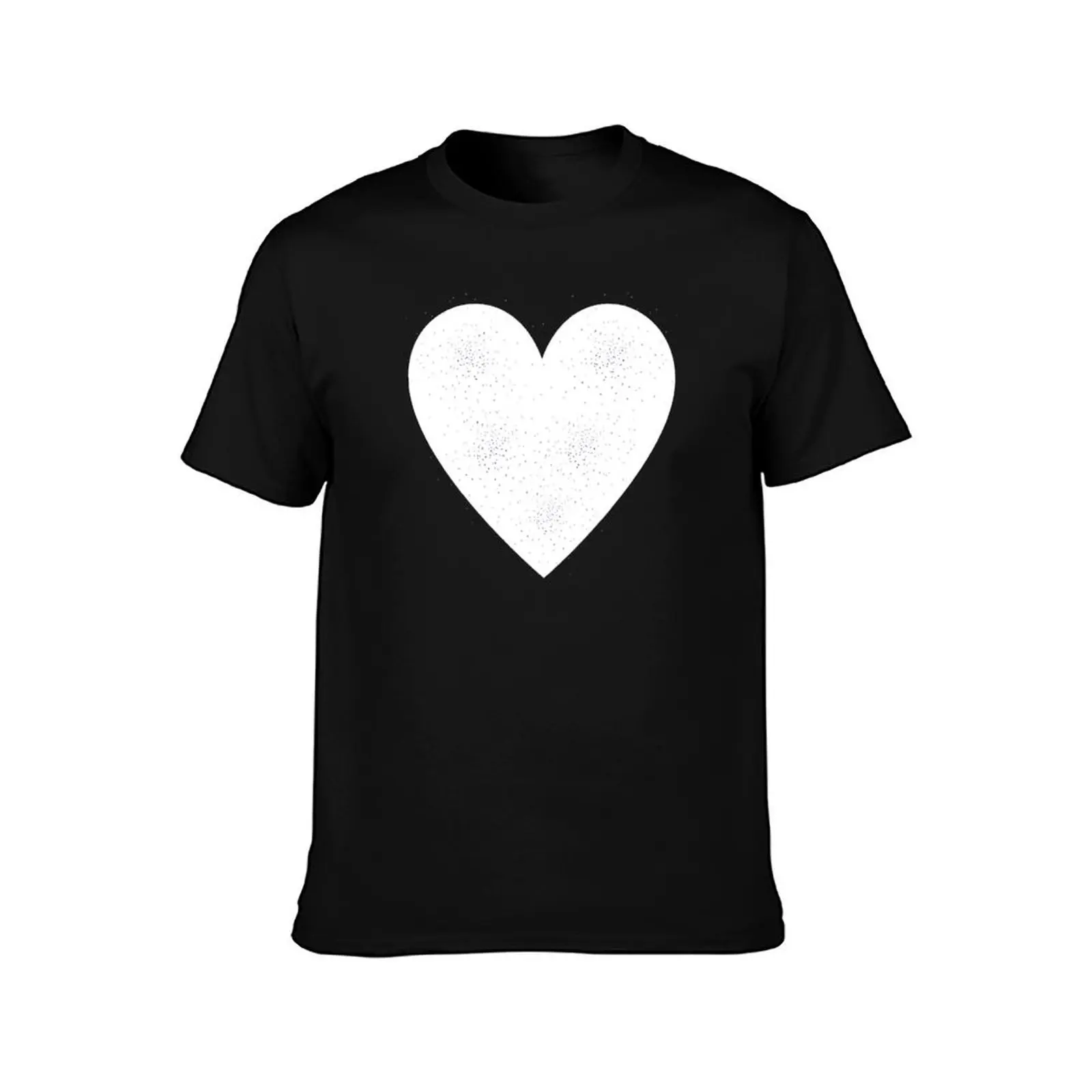 Frosty Heart - Love Forever T-Shirt Casual Fashion Short Sleeve Cotton T-Shirt