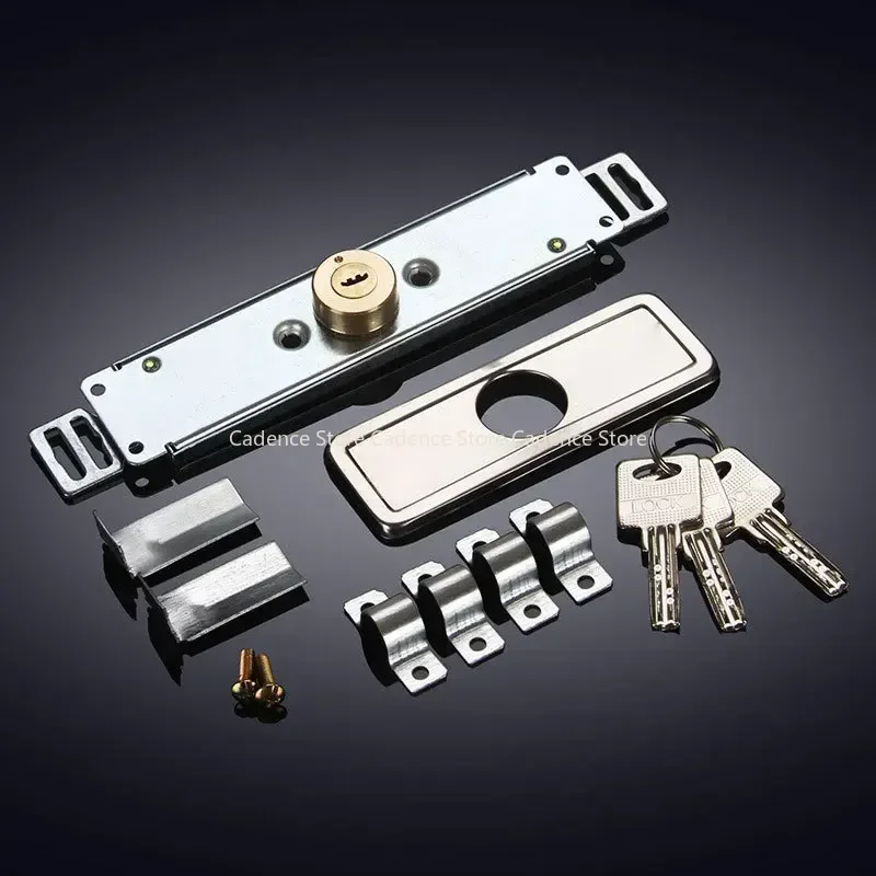 Roller Shutter Safety With Key Cross Anti-theft Door Roller Shutter Door Lock Installation Middle Or Bottom Louver Accessories