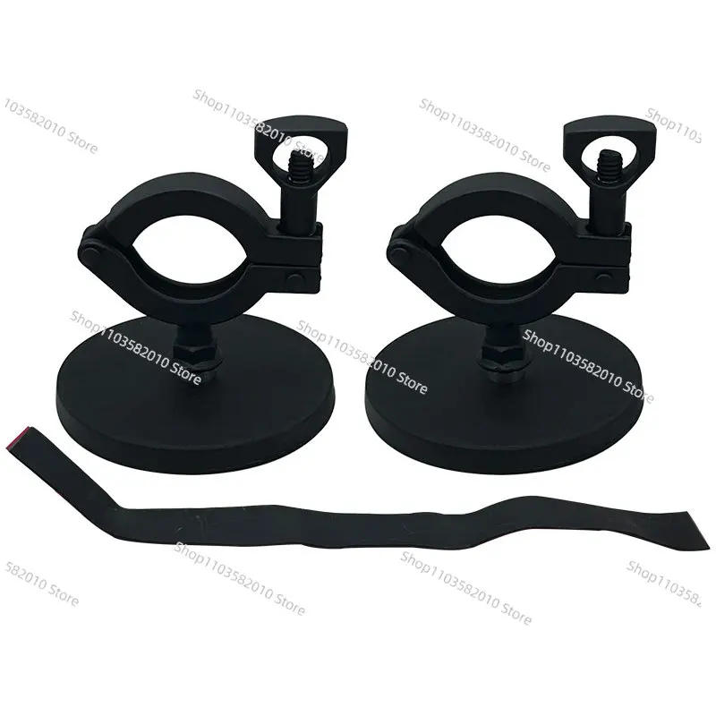 Off-road vehicle universal strong magnetic chuck roof fixed engineer shovel frame strong magnetic chuck bracket