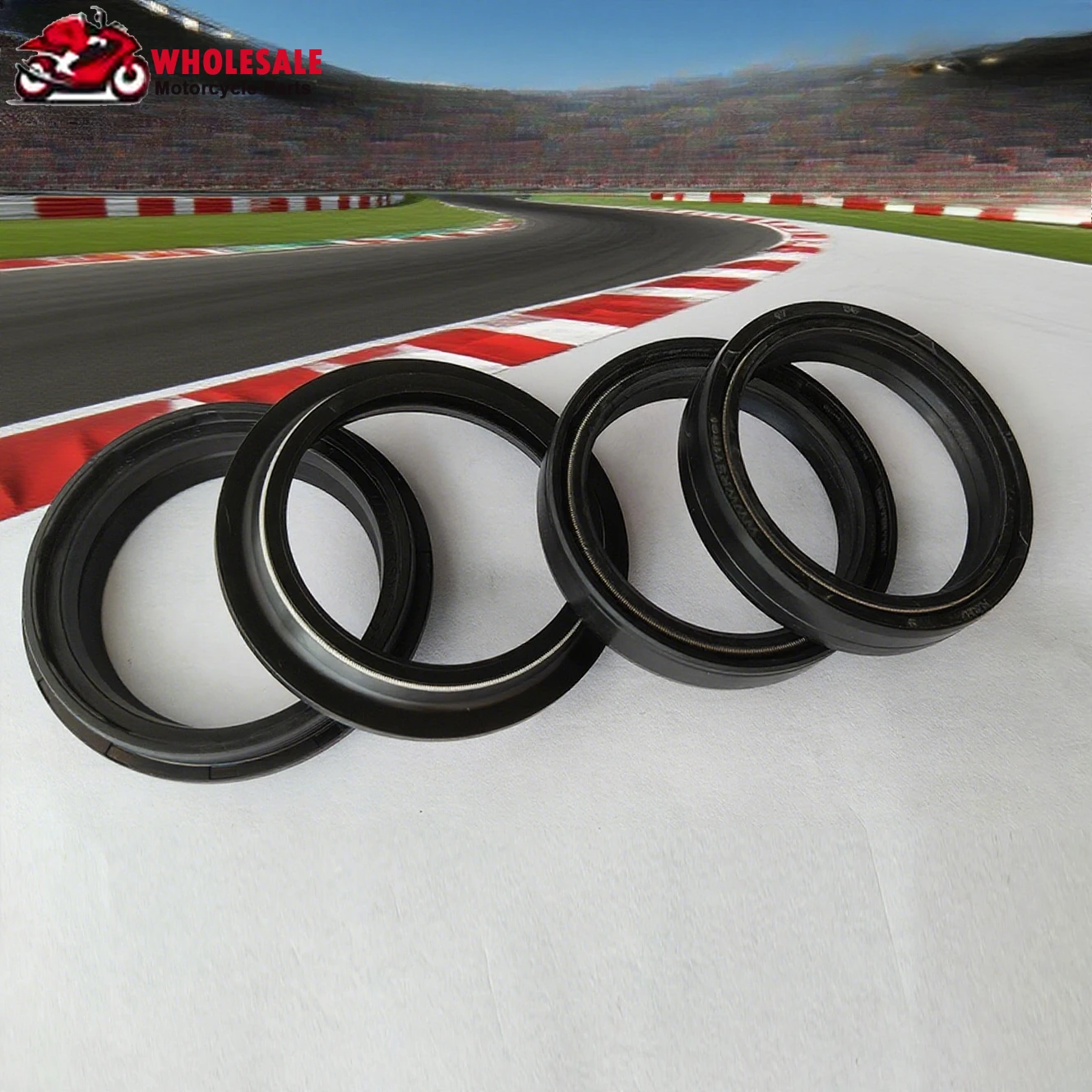 

2/4/8/16pc 41x53x8/10.5 Front Fork Dust Oil Seal For Yamaha 3SP-23145-L0 YZF600 YZF R46 600 660 XVS650 DRAG STAR CLASSIC XVS 650