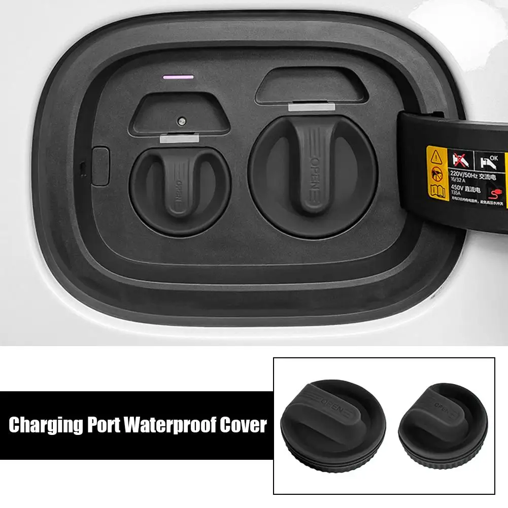 

For Trumpchi GAC S7 2025 2026 Car Charging Port Waterproof Charging Accessories Cover Silicone Cover Port Slow Auto Protect N0A8