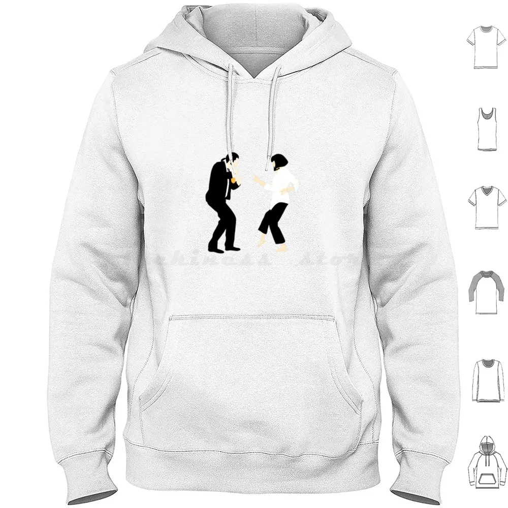 Pulp Fiction Hoodie Cotton Long Sleeve Quentin Tarantino Written Directed Pulp Fiction Pulp Fiction Django Unchained Once Upon