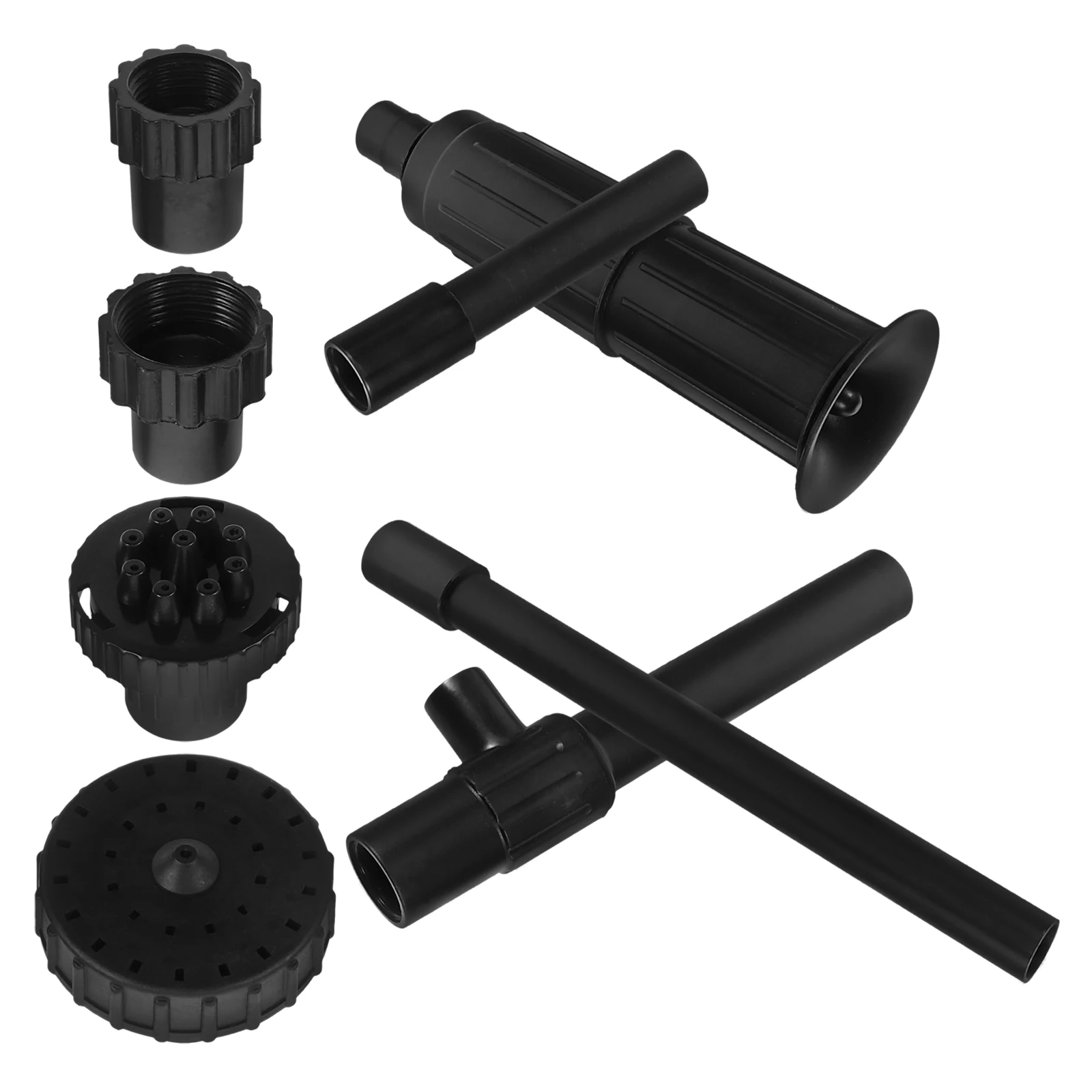 

Fountain Head Water Feature Pond Spray Nozzle Adjustable Flow Long Rod Jet Bird Bath Column Sprinkler Garden Accessories Outdoor
