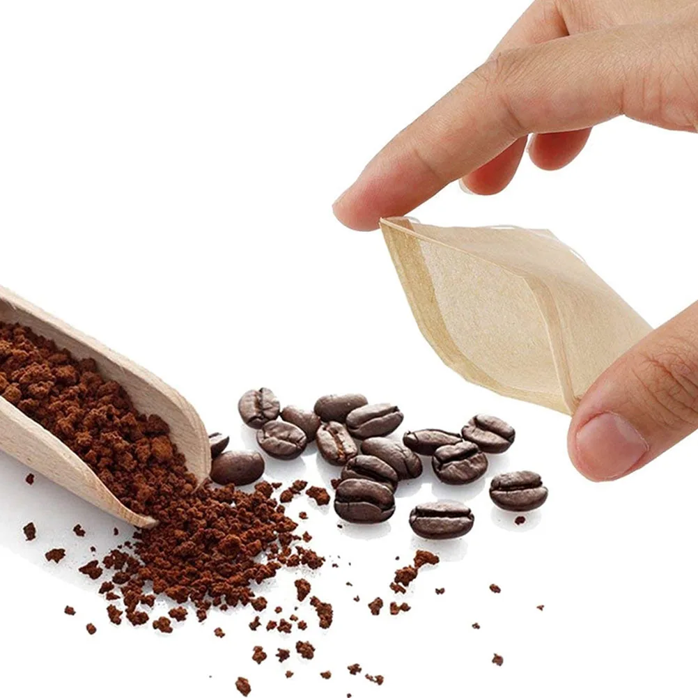 

Фильтр-чайные пакетики на шнурке, травяные пакетики, специй, кофе, рассыпной чай, заварочный пакетик, термостойкая фильтрация, портативный, достаточный