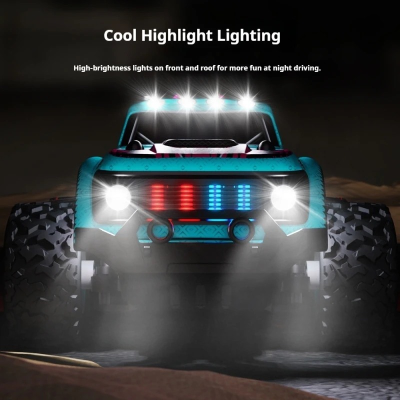 Kf23/24 escala 1:20 4wd rc monster truck de alta velocidade controle remoto fora de estrada escalada carro deriva dublê brinquedo presente para meninos crianças