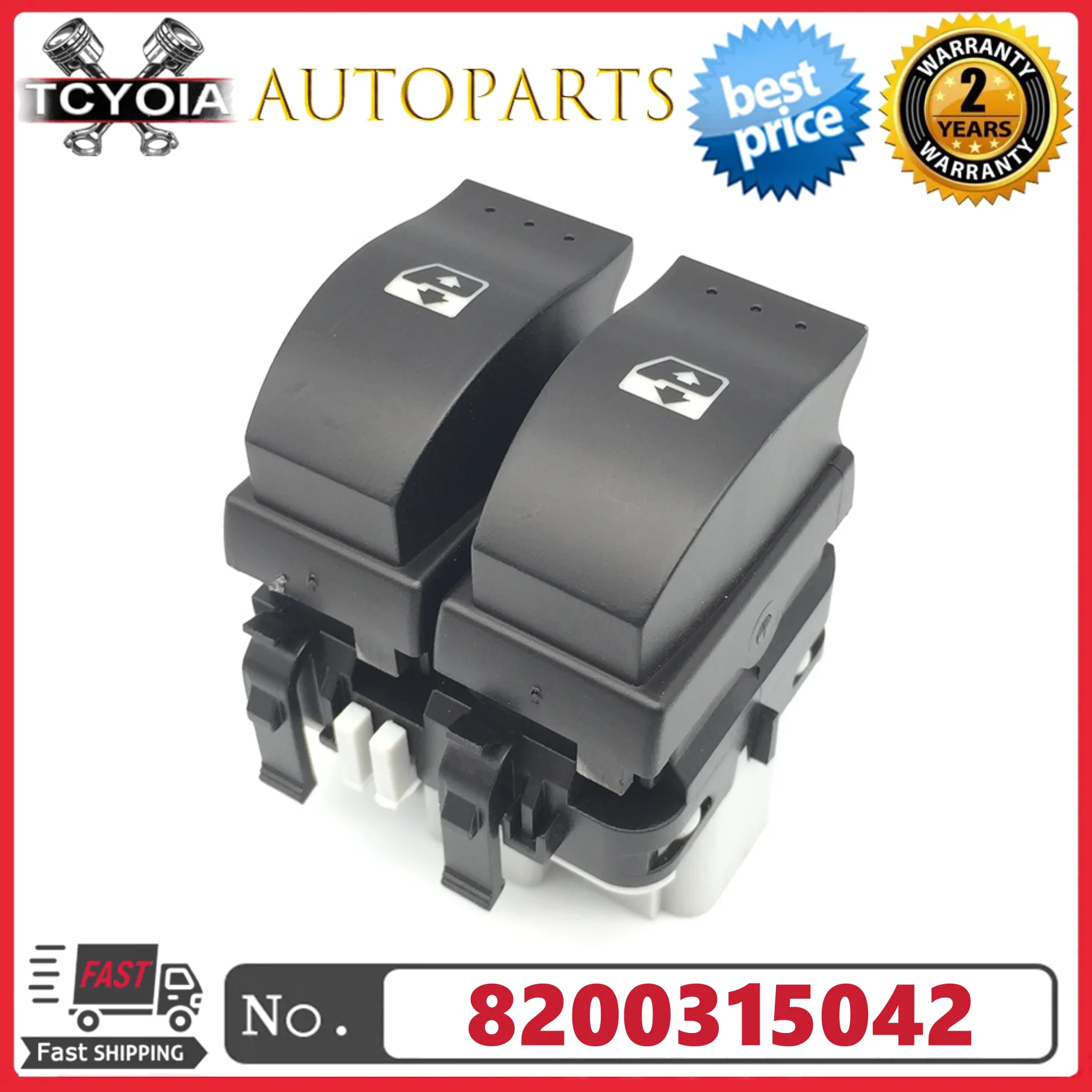 

1/3pcs Power Window Switch 8200315042 8200187263 For Renault Espace Grand Scenic Laguna Megane Scenic 2001-2014