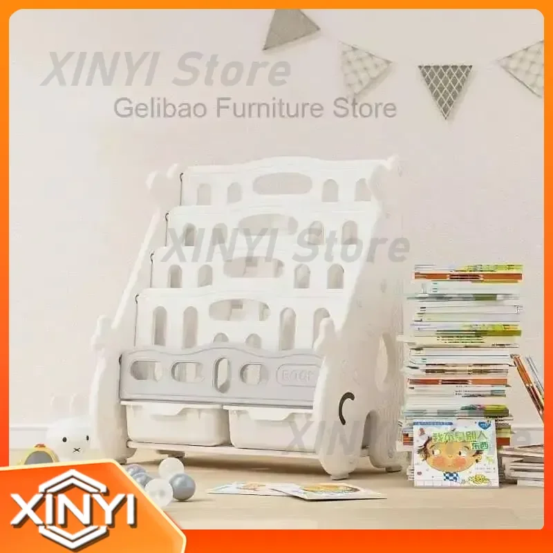Simple Desk Storage Bookshelf for Students Children Dormitory Home Use Desktop Shelving Unit for Kids Room Organization