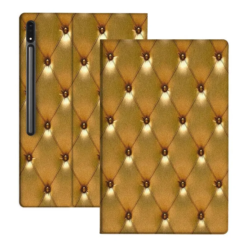 

Fashion Luxury Art Pattern Gift For Samsung Galaxy Tab S10 S9 S8 S7 FE Lite Soft Flexible Support Tablet Case