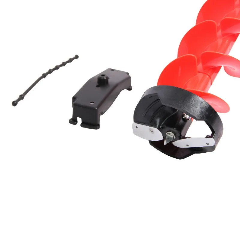 Ice Drill Probe Portable Aluminum Alloy Ice Fishing Excavation 6 Inch Ice Fishing Drill Suitable for Sea Fishing Outdoor Winter