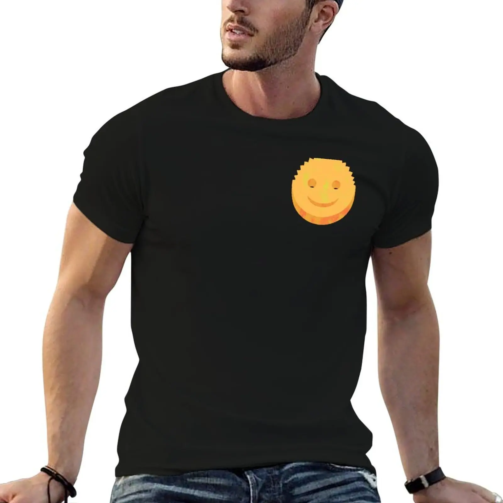 Vibrant Yellow Scrub Daddy T-Shirt Sun Protective Outdoor Tee Top