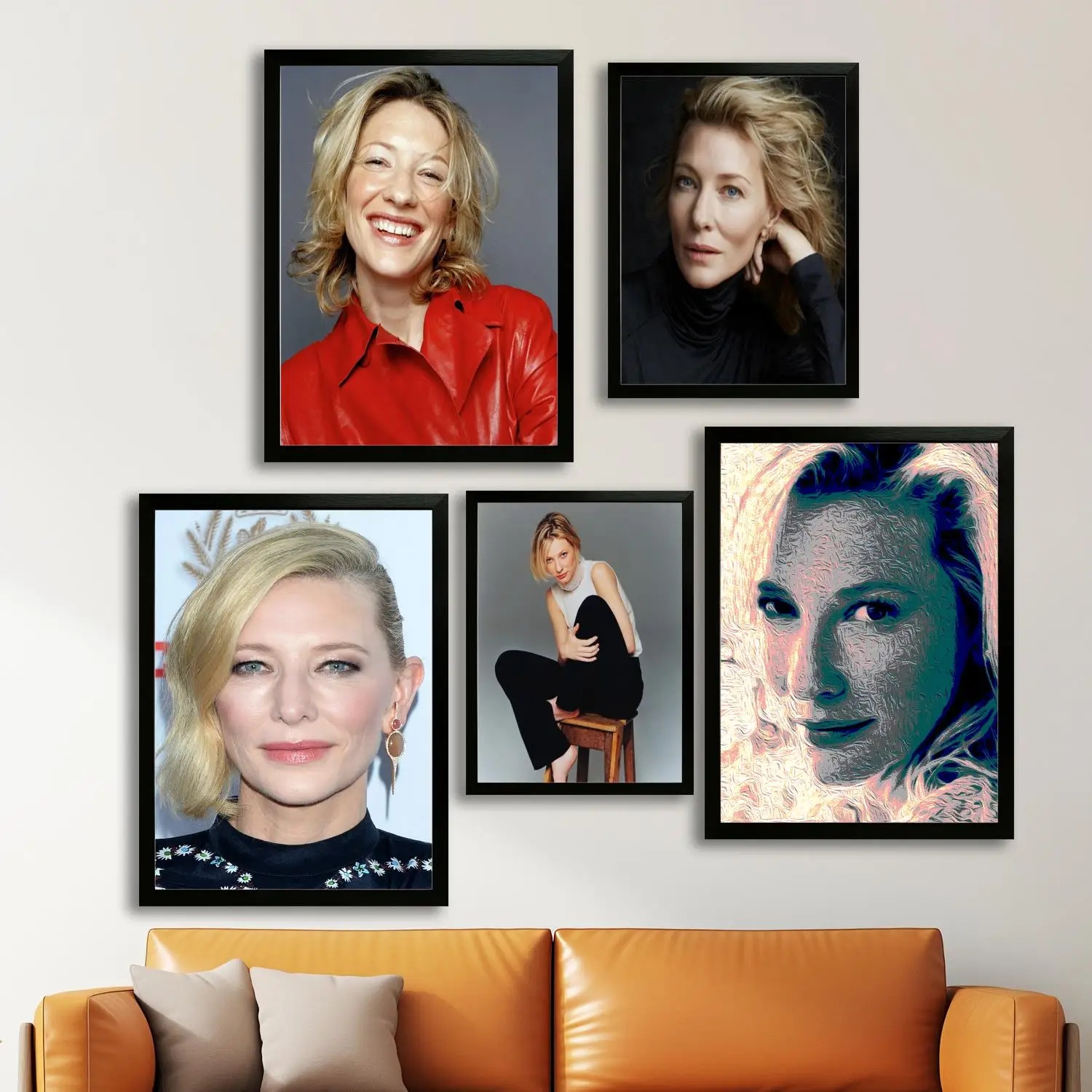 cate blanchett Canvas Art Poster and Wall Art, Picture Print, Modern Family Bedroom Decor, Posters,Decorative painting