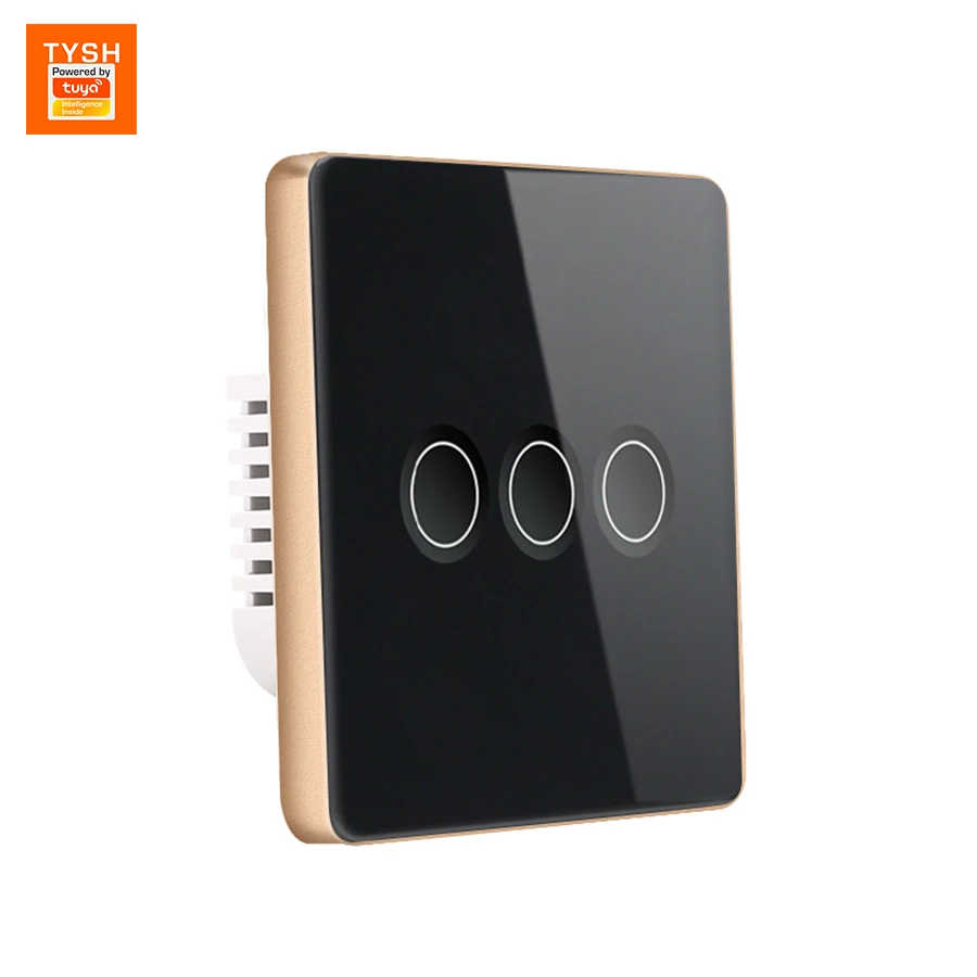 STLF Factory Us/الاتحاد الأوروبي لوحة اللمس الزجاجية القياسية واي فاي زيجبي الذكية الكهربائية الجدار مفتاح الإضاءة لجوجل هوم اليكسا #3