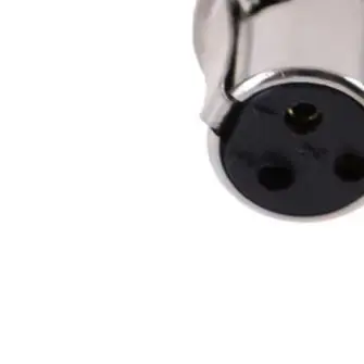 for MIC 1Pc Mini XLR 3 4 Pin Female Plug Small XLR Audio Microphone Connector