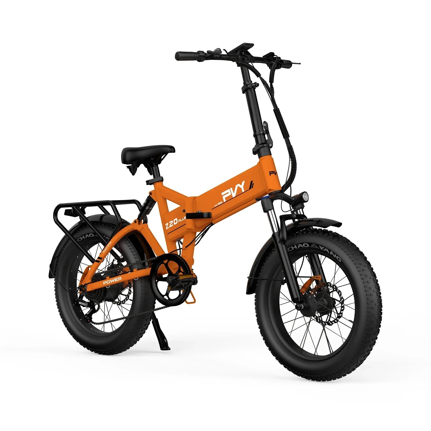 AliExpress PVY Z20 PLUS off-road electric vehicle with 48V 16.5Ah battery  1000W electric bicycle 20-inch fat tire adult electric vehicle