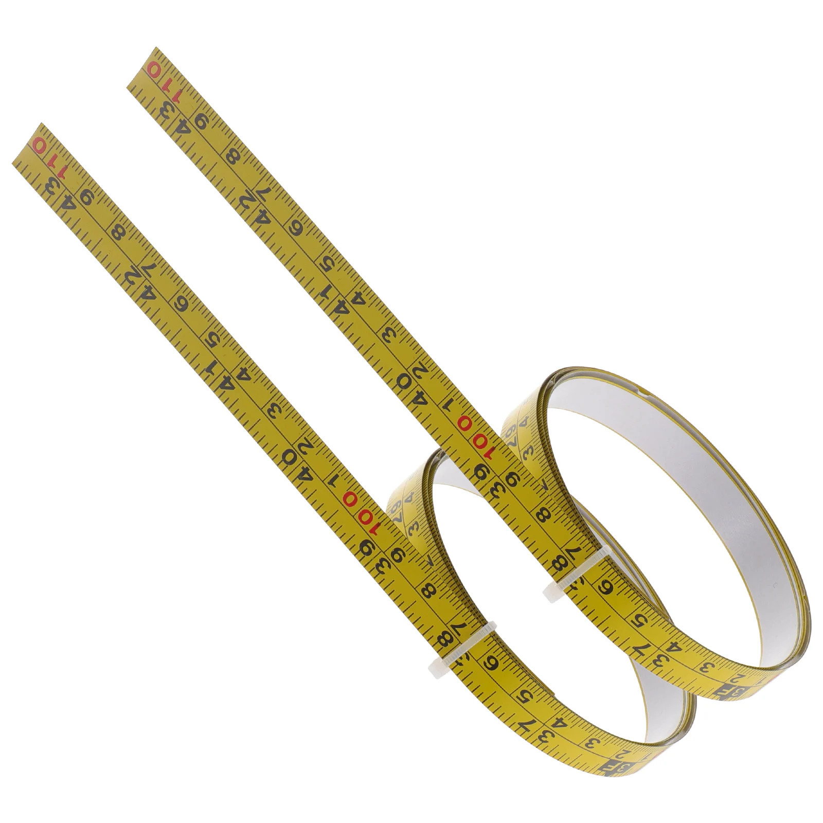 

2Pcs Self Adhesive Ruler Tape Measure Workbench Metric Digital Long Sticky Measuring Tool Woodworking Accessories