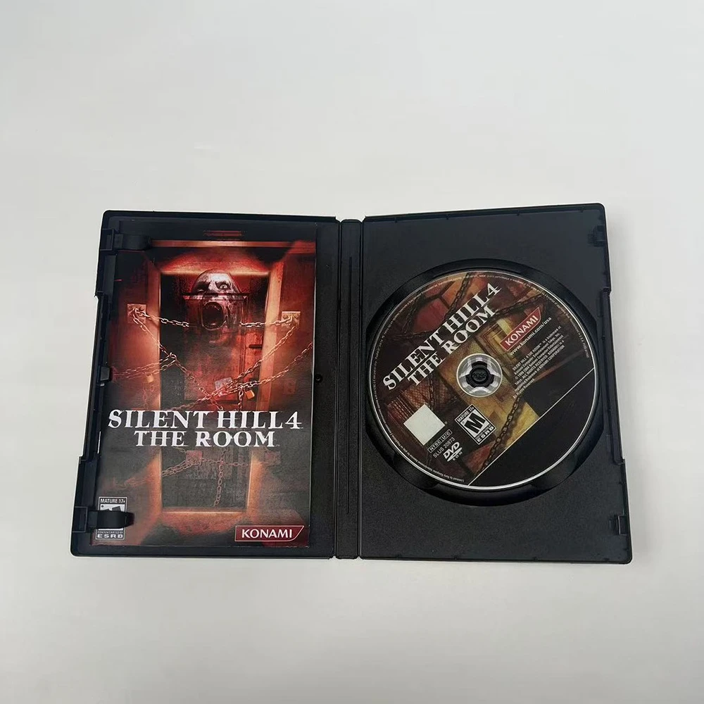 قرص حرق سلسلة PS2 Silent Hill مع قرص نسخ يدوي لفتح وحدة التحكم والسائق البصري لعبة فيديو ريترو قراءة CD الإصدار الأمريكي