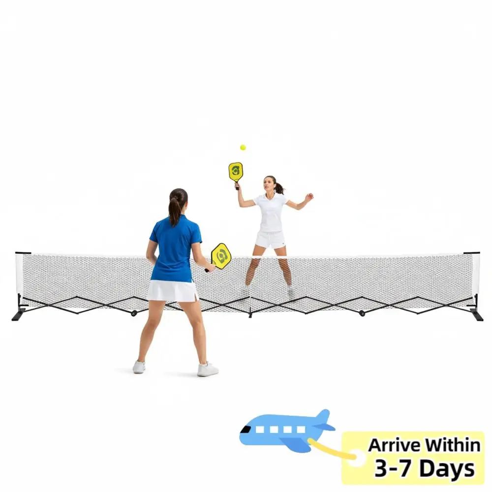 

Lightweight Pickle Ball Net 22FT Pickleball Set Net with Steady Metal Frame Free Assembly & Carry Bag for Indoor and Outdoor Use