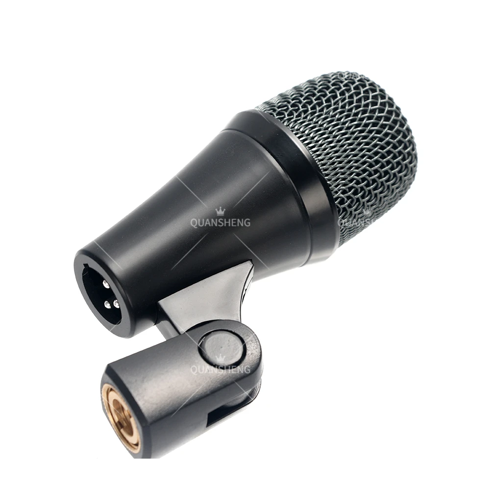 E900 7 Drum Mic E906 E904 E902 Wired Dynamic Drum Microphone Kick Bass Instrument Cymbals Mic For Recording