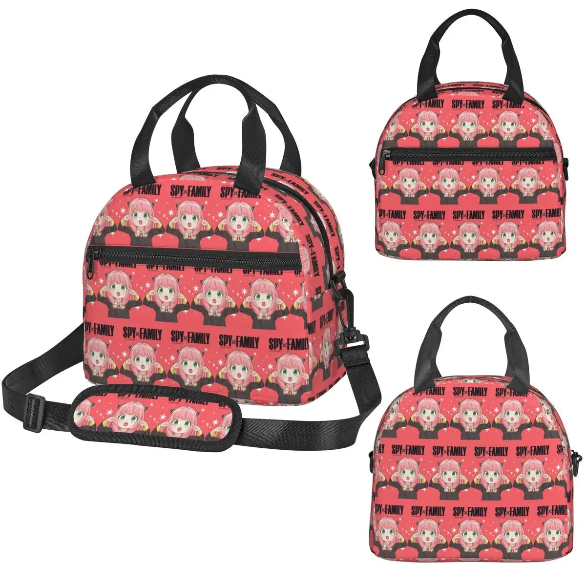 

Термосумка для обедов S-Spy X-X F-Family для детей, школьный термоконтейнер, герметичный ланч-бокс