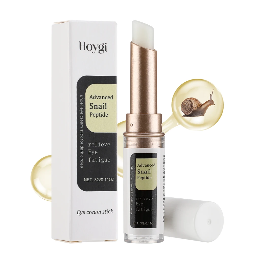 

Snail Peptide Eye Cream Stick Reduce Dark Circles Eye Bags Firming Eye Brightener Anti Aging Nourishing Moisturize Eye Cream