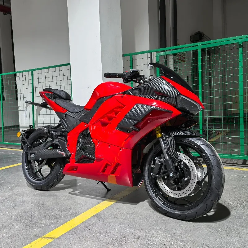 

2025 Новейший заводской электрический гоночный мотоцикл мощностью 3000 Вт, 72 В с максимальной скоростью 90 км/ч