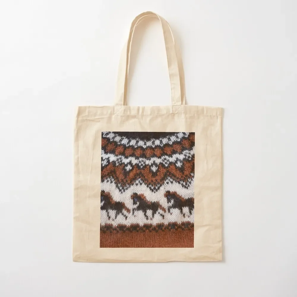 

Icelandic sweater pattern - Tolt I Tote Bag bags for women Women's shopper bag Tote Bag