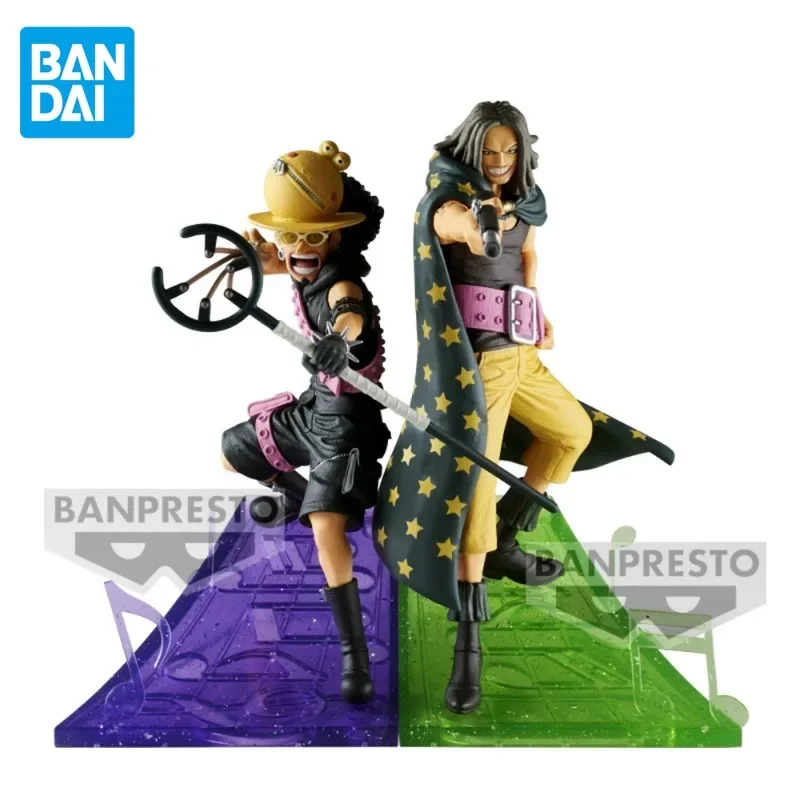 

Фигурки героев аниме «Usopp Yasopp», оригинальная цельная пленка, игрушки для мальчиков и девочек, подарок для детей, коллекционные модели с орнаментом, BANDAI