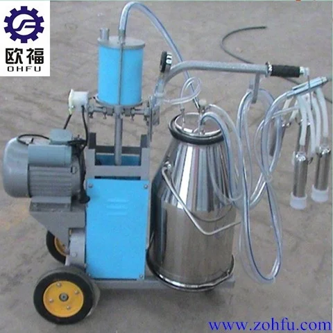 Dairy Cows Goat Sheep Milk Machine Pulsation Portable Electric Cow Milking Machines