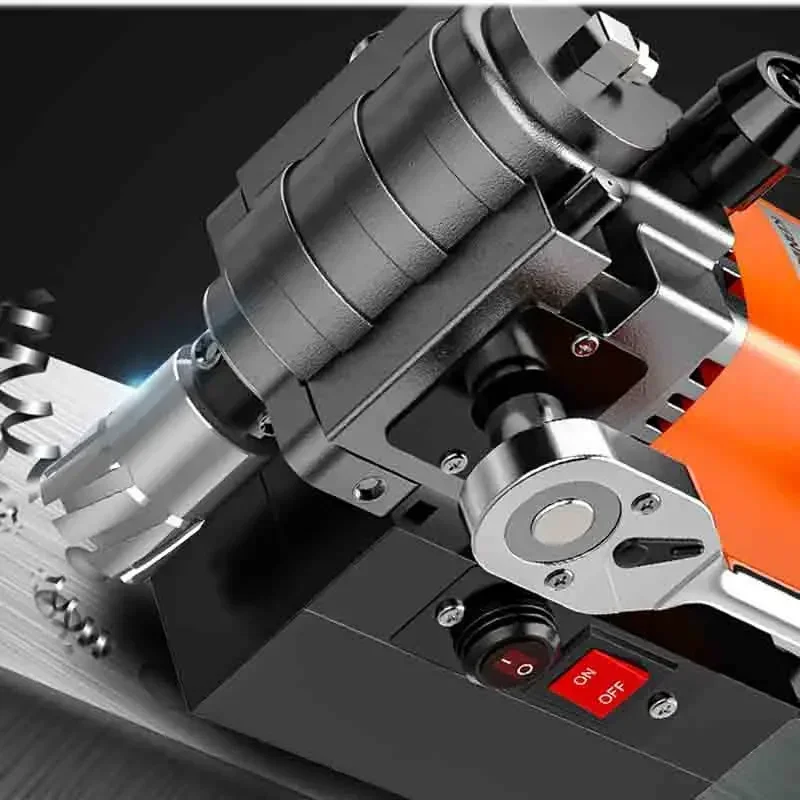 Upgrade Magnetic Base Drill Iron Suction Drill High Altitude Drilling Machine Horizontal Bench Electric Drill