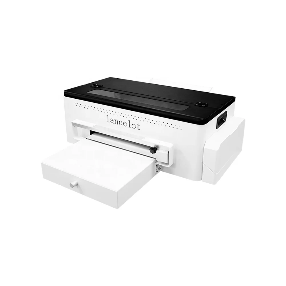 

Lancelot Hot Sell Desktop L1800 DTF Printer A3 With Oven T-shirt-printing-machine with Cutter Function for Small Business