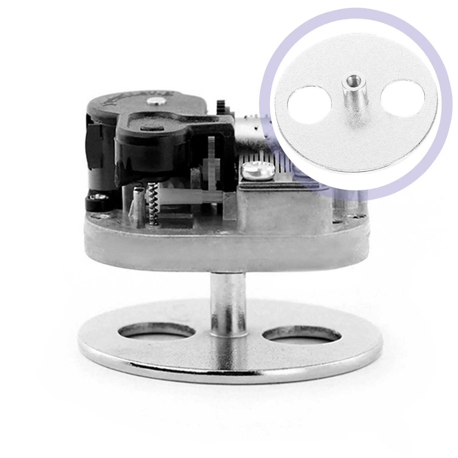 

2pcs Music Box Replacement Keys Sturdy Metal Parts Comfortable Grip Long Lasting Non-Deformable Accessories for Clockwork