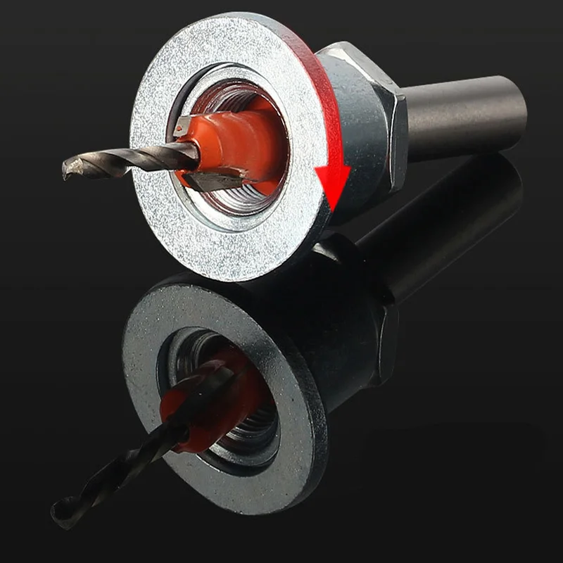 8Mm Schacht Boor Houtbewerking Verzinkboor Frees Schroef Extractor Sloop Hss Voor Hout Frees Carbide Tips