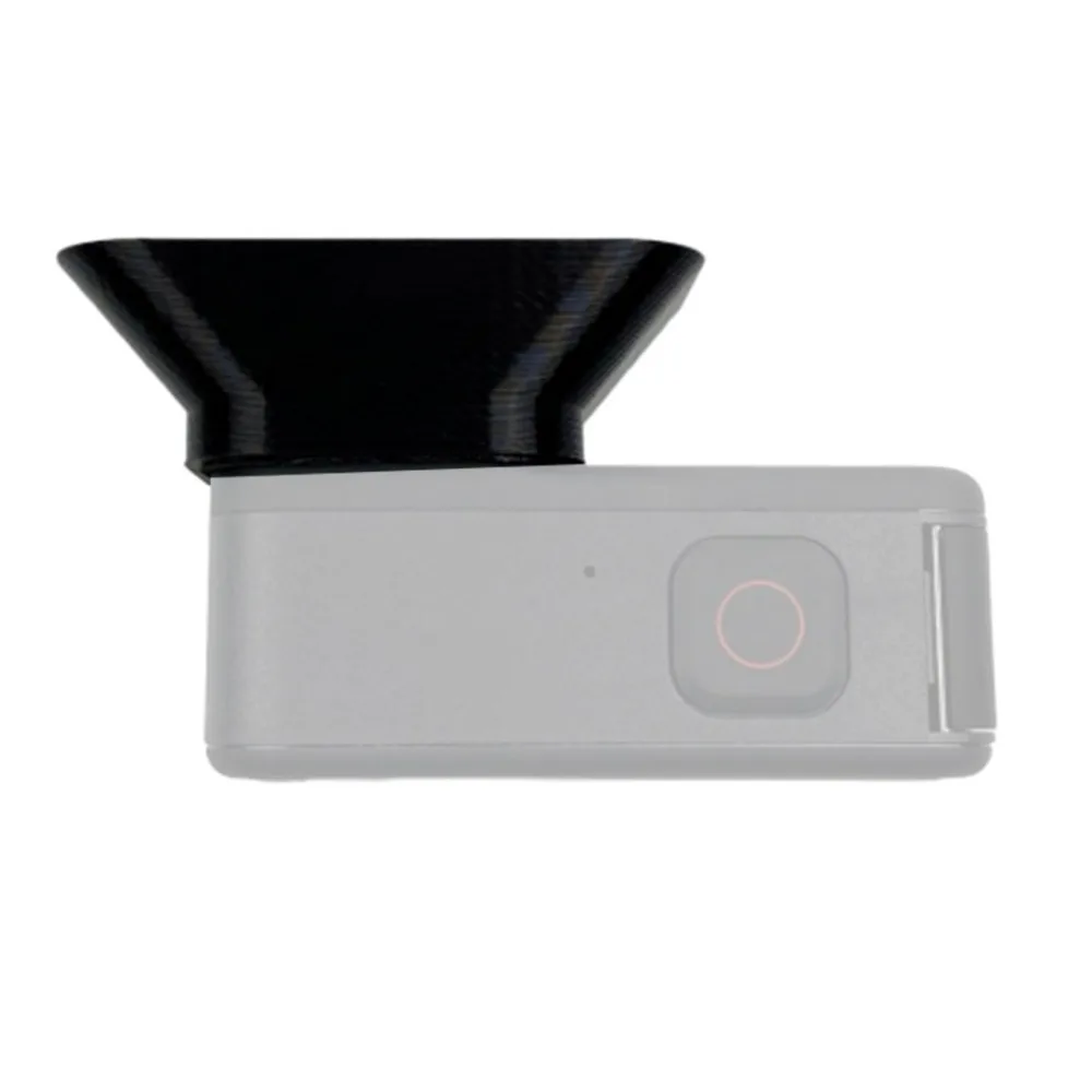 BGNing Gegenlichtblende für Gopro 9 10 11 12, Objektivdeckel, Sonnenschutz, 3D-gedruckter Kunststoffschutz, schwarzes Action-Kamera-Zubehör – Detail 17