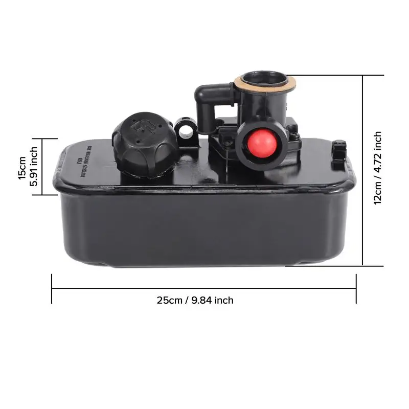 A64P-Fuel Gas Tank Mower Carburetor Carb For Briggs & Stratton 494406 499809 498809A