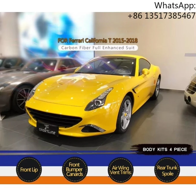 High Quality Carbon Fibre Auto Body Kit for Ferrari California T 2015-2018 view 2
