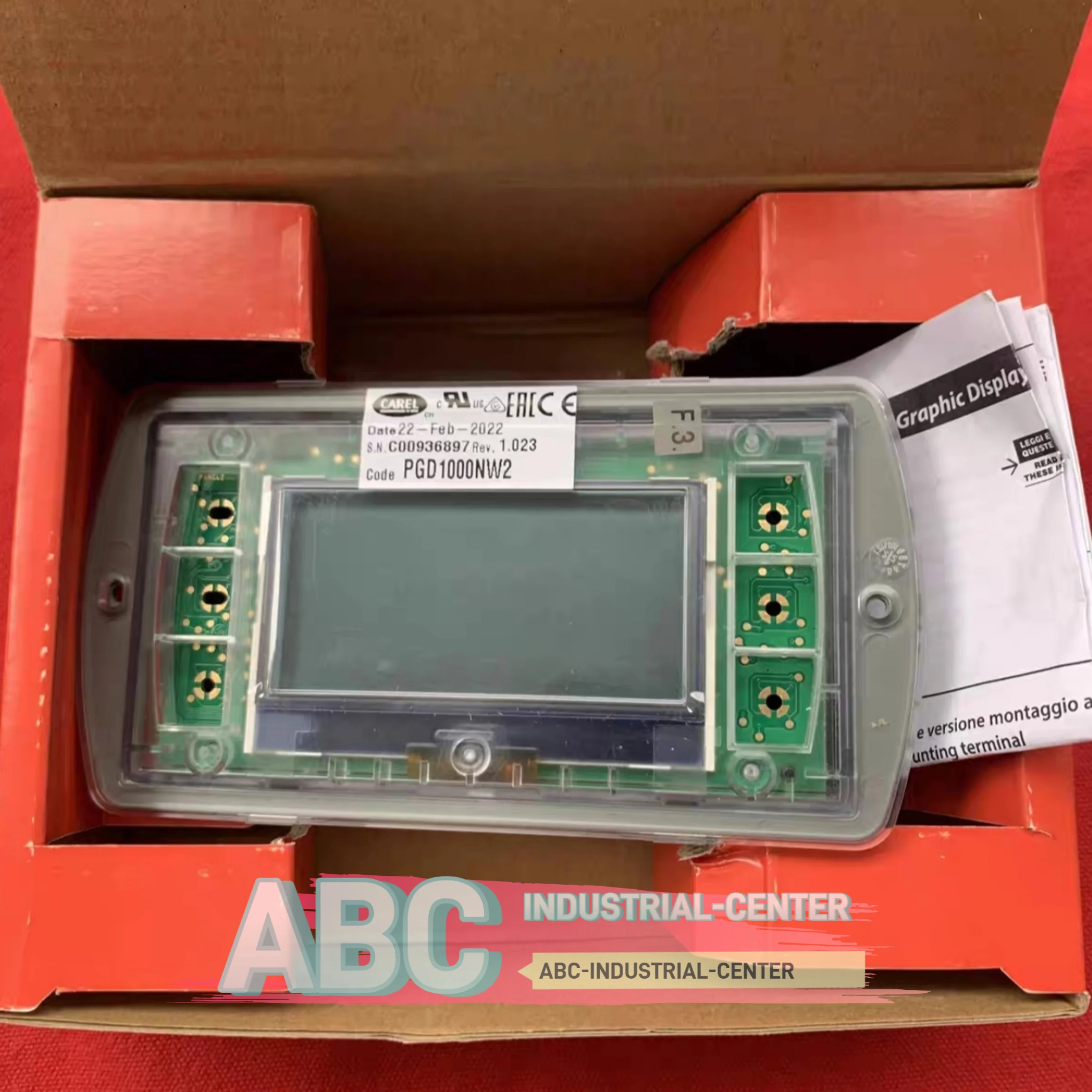 PGD1000NW2 새로운 PGD1010WW0 원래 제어 조작 패널