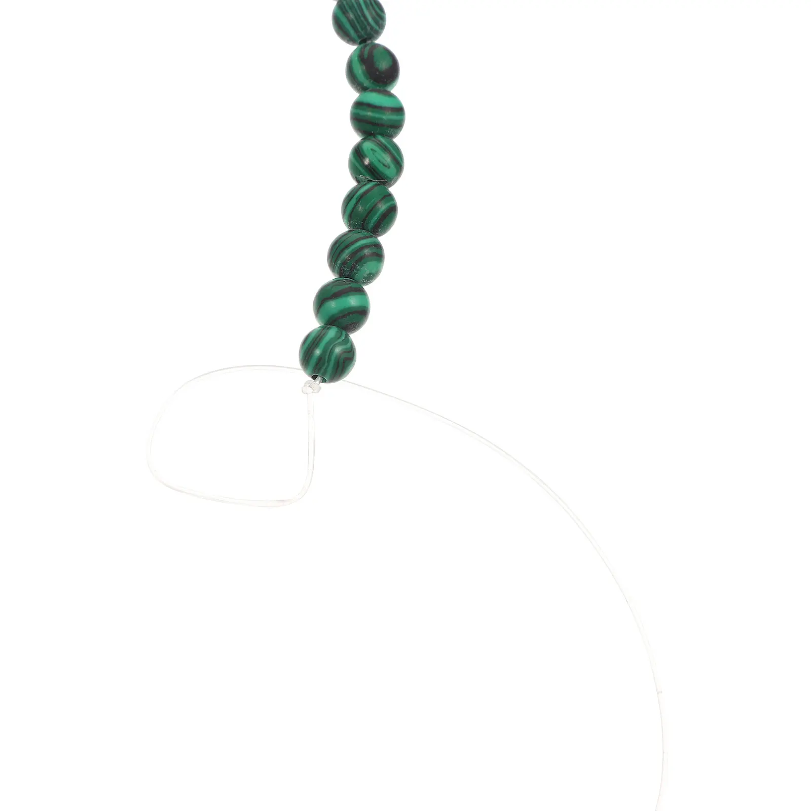 

Malachite Bracelet Beads Jewellery for Making Scattered Green Round Spacer Loose Stone