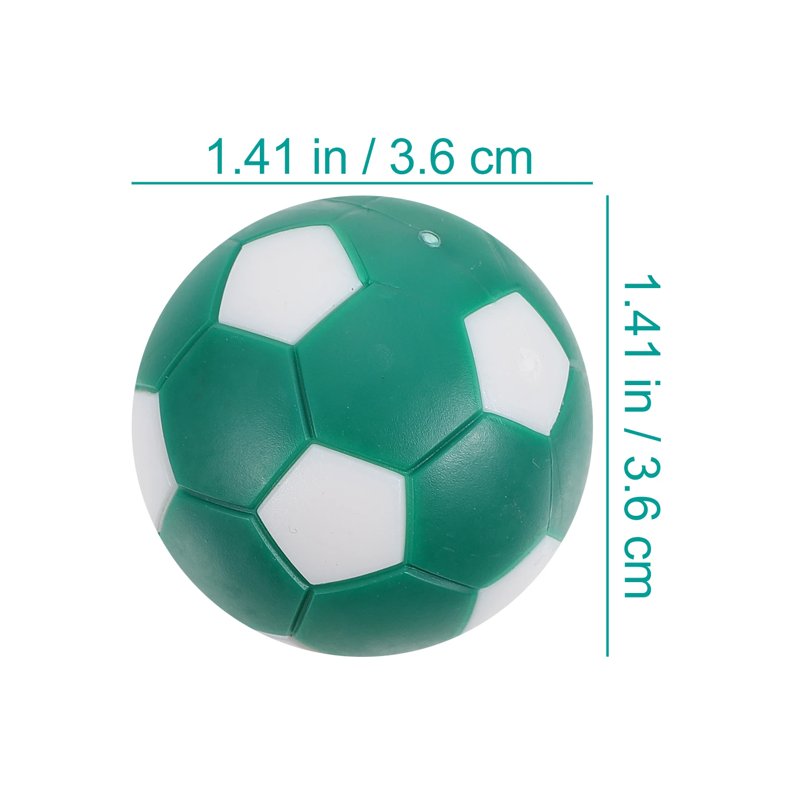 

10 Pcs Billiards Accessories Foosball Balls Football Table Spare Parts Soccer Tactical Tables Party Colorful Cake Child