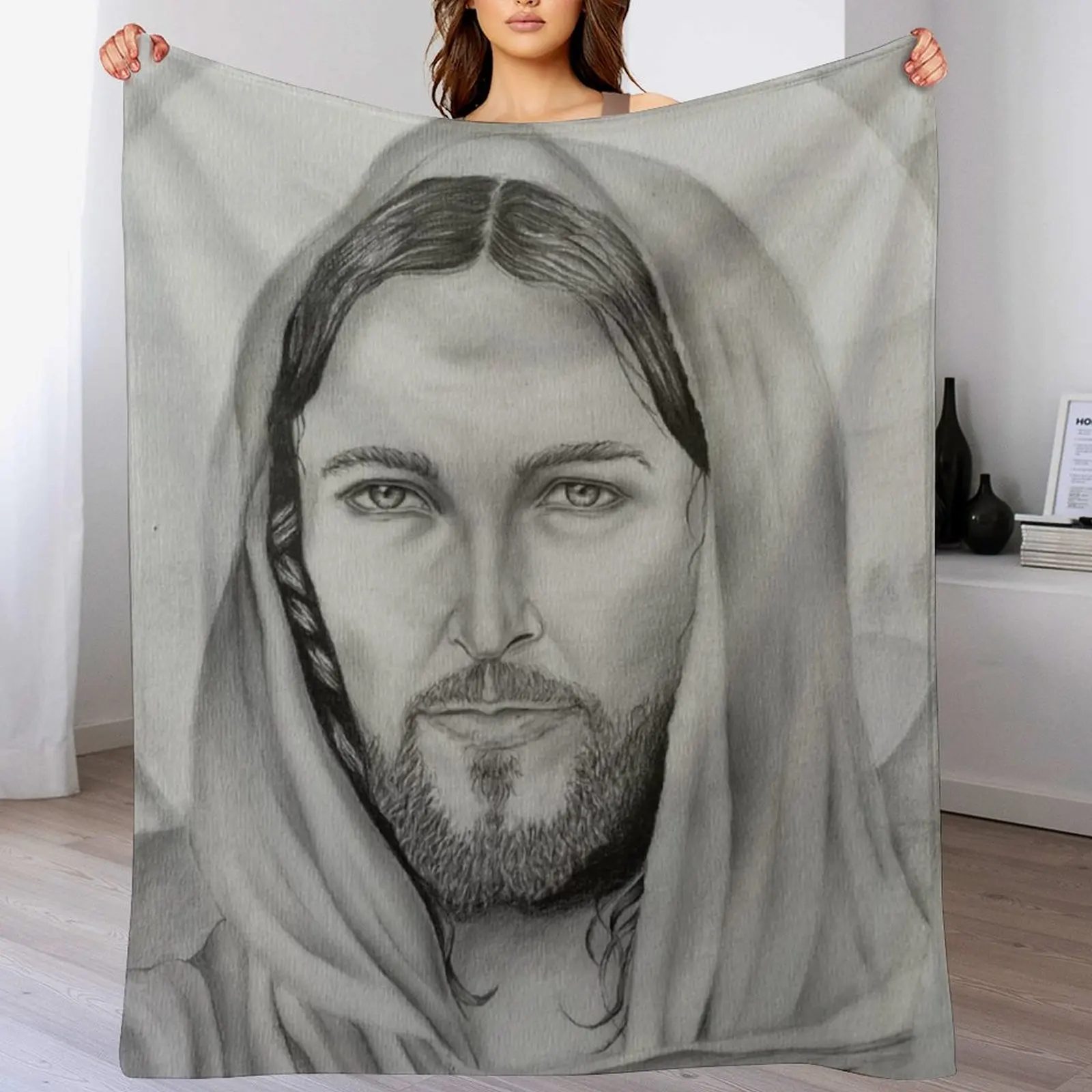 Jesus The Lord Throw Blanket