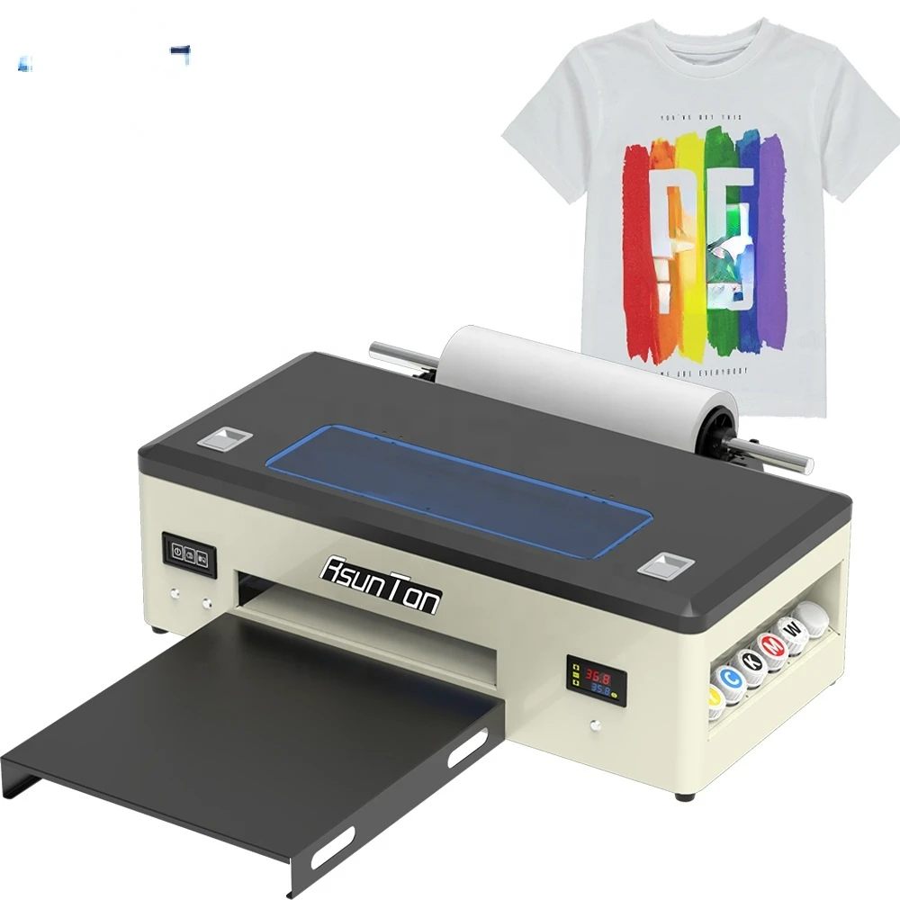 New Arrival A3 DTF Printer White Ink dtf printer and shaker oven For T shirt Eppson R1390 A3 DTF Printer