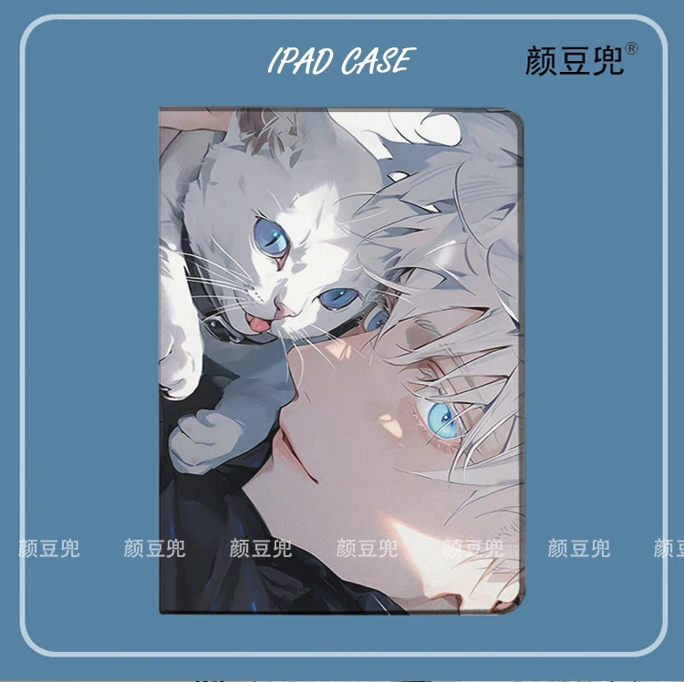 Jujutsu Kaisen Anime Satoru Gojo 5t5 For iPad Air 4 5 10.9 Mini 5 6 Case Luxury Silicone For Pro 12.9 11 iPad 10th Protective