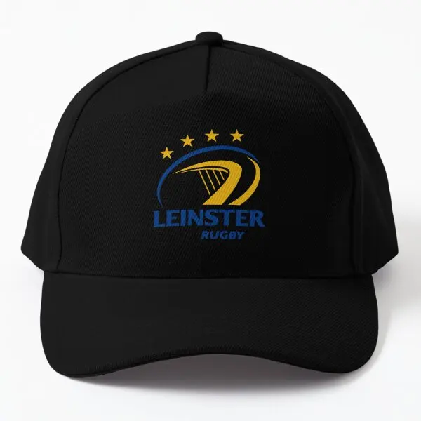 قبعة بيسبول Leinster Rugby Fans Irfu قبعة كاجوال بونيه سوداء مطبوعة رياضية ربيعية     كاسكيت هيب هوب للأسماك الخارجية