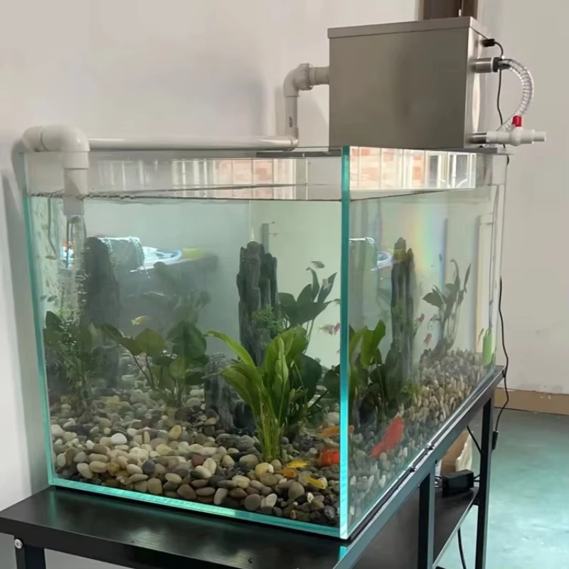 

Factory Small External Pond Pump Biological Filter Fish Pond Capacity 1000 Liters