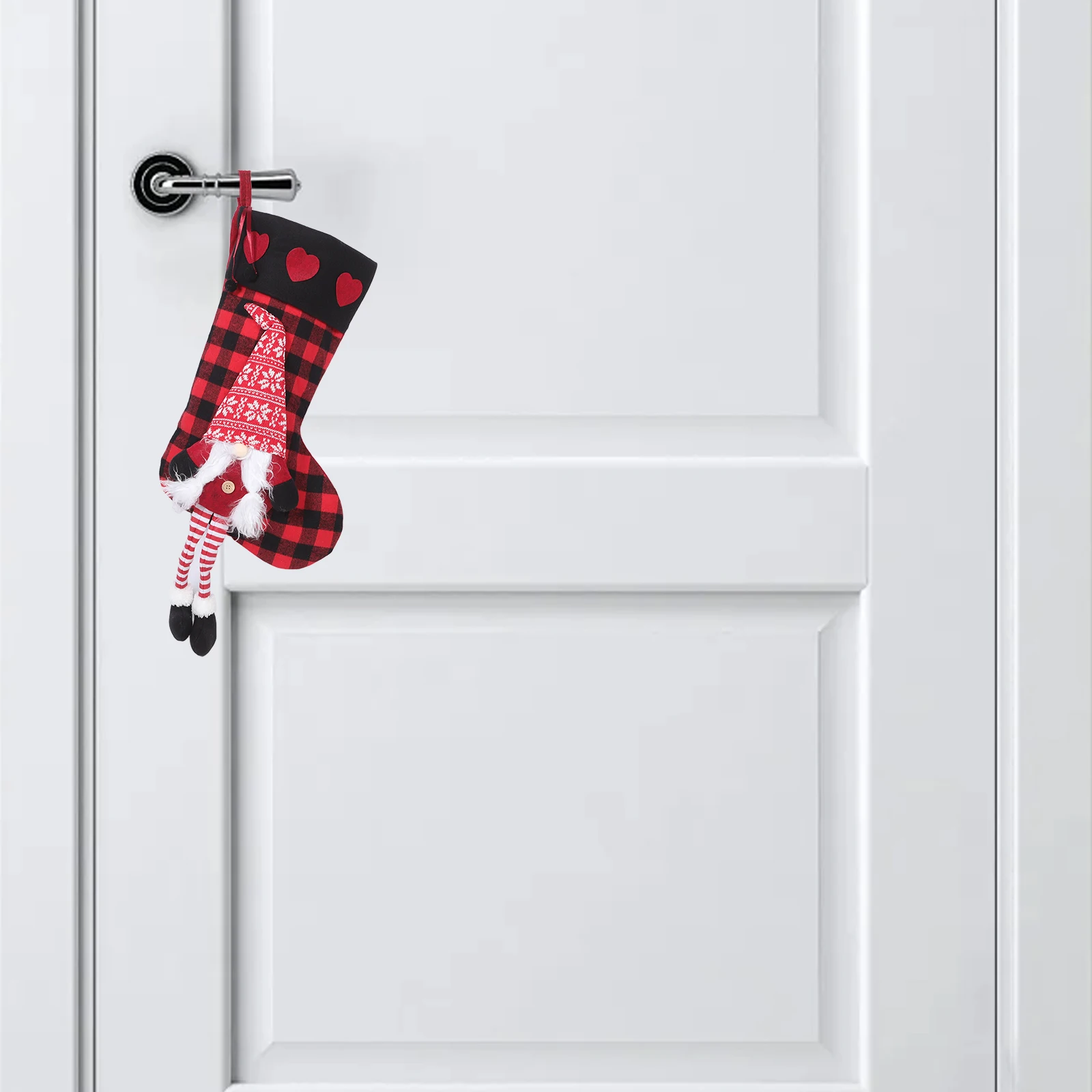 

Рождественские чулки, украшения, полиэстер, подвесные большие рождественские елочные чулки, подарки, сумки, орехи, вечерние