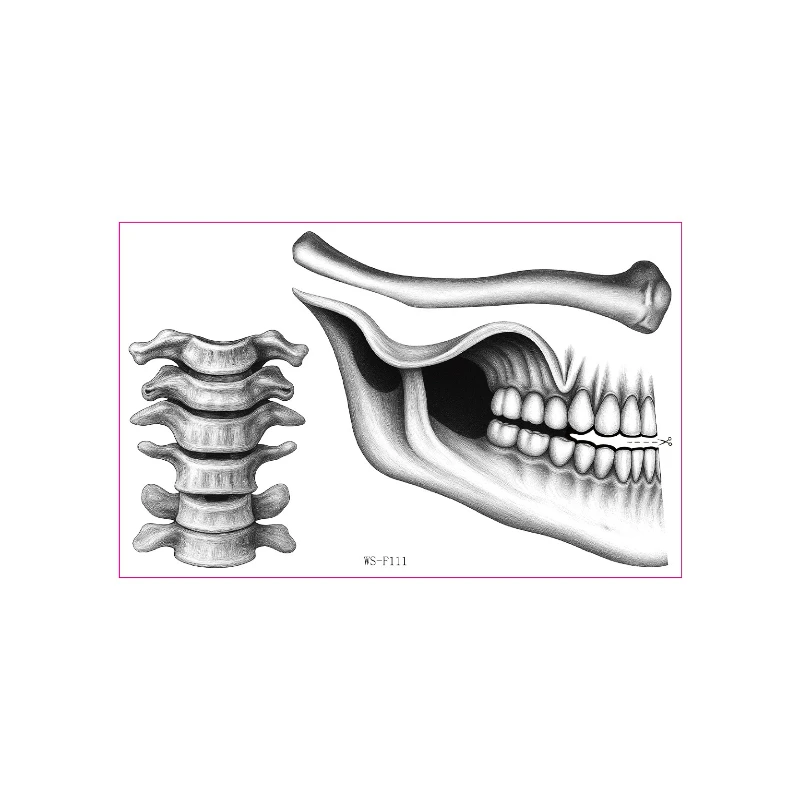 ملصق وشم المهرج على شكل فم الهالوين، ديكور مكياج الشفاه المرعب، ملصق وشم الشفاه الرعب
