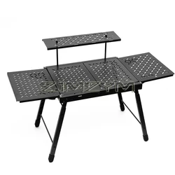 Camping IGT Table Free Combination Table, Side Extended Desktop Board, Outdoor Portable Folding Aluminium Alloy Table