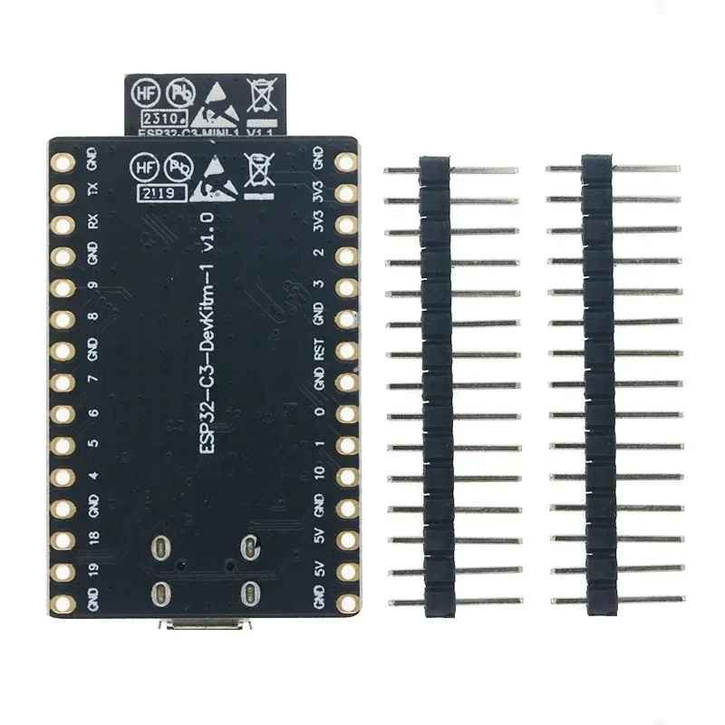 ESP32-C3-DevKitM-1 ESP32-C3-DevKitC-02 ESP32-C3 Development Board ESP32-C3-MINI-1 ESP32-C3-WROOM-02 WiFi BLE Wireless Module image 2