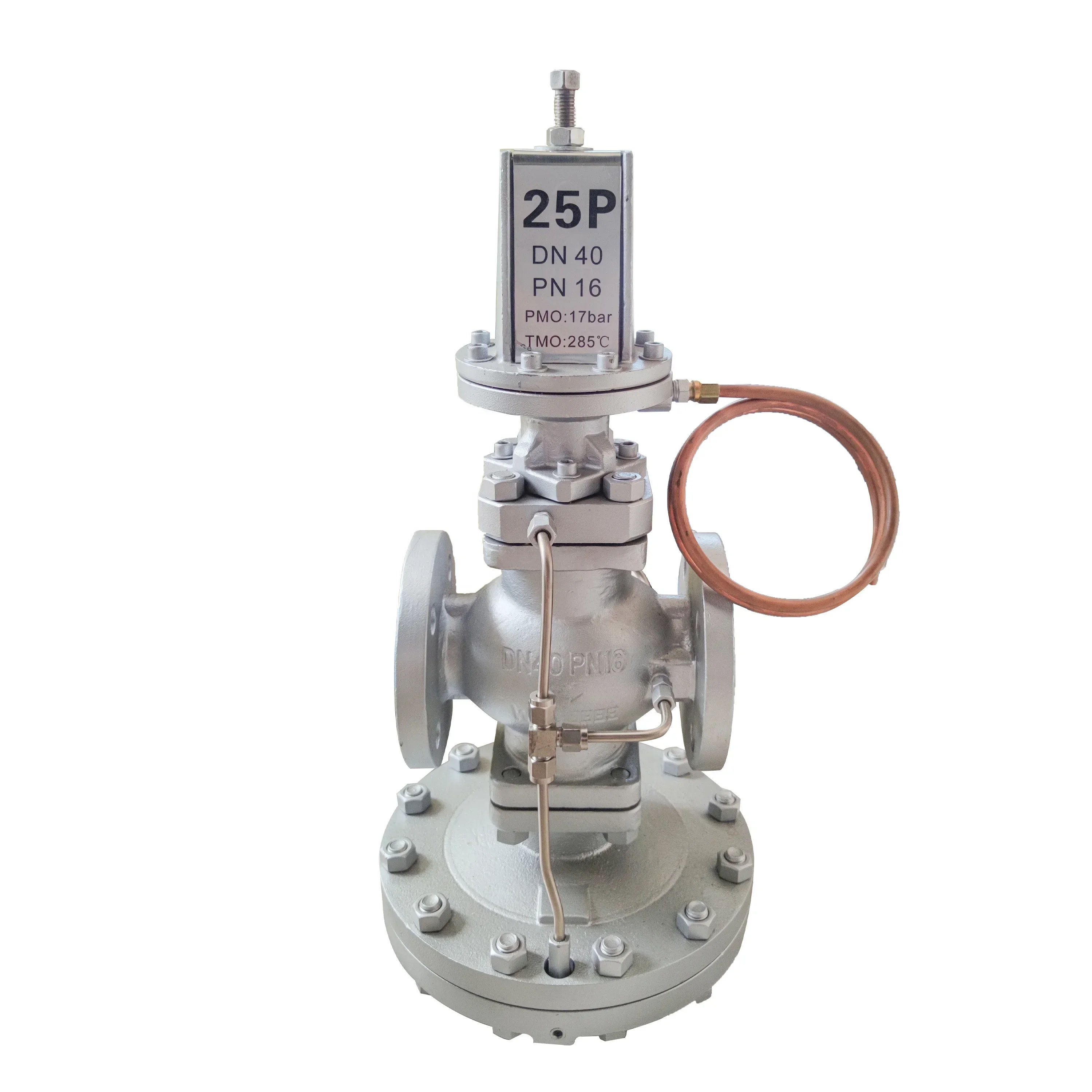 2025DKV DP17 25P Pilot Operated Pressure Reducing Valve DN50 PN16 WCB Pilot diaphragm type pressure reducing valve for steam wat