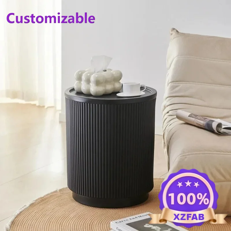 Factory Direct 2026 Minimalist Japanese Plastic Bedside Tables Bedroom Furniture Nordic Night Table Nordic Organizer Nightstands